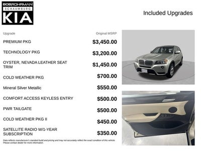 2012 BMW X3 xDrive28i