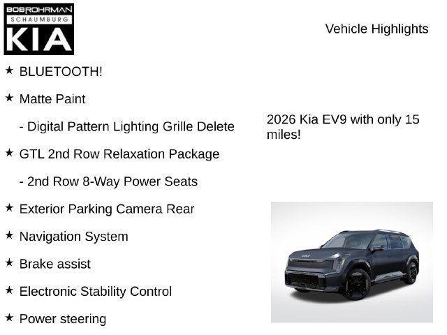 2026 Kia EV9 GT-Line
