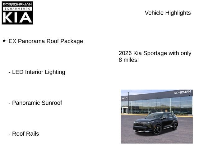 2026 Kia Sportage EX