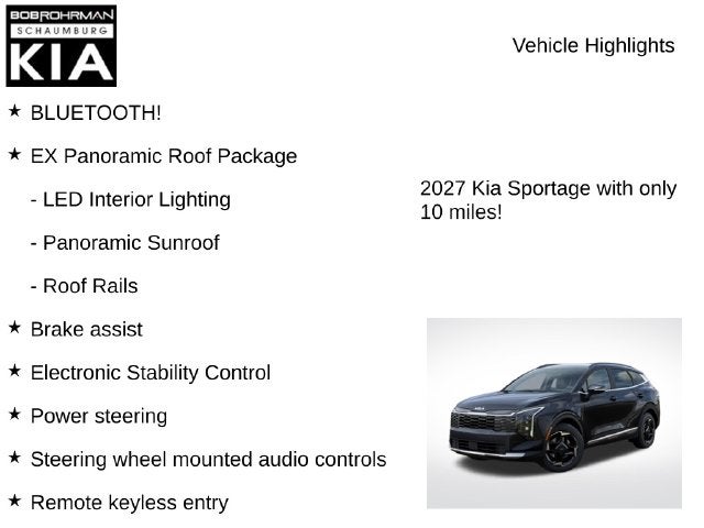 2027 Kia Sportage EX