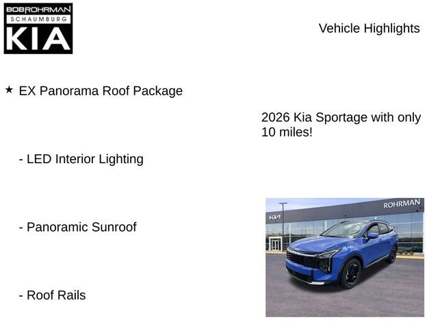 2026 Kia Sportage EX