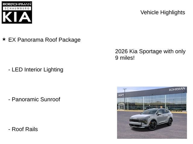 2026 Kia Sportage EX