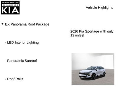 2026 Kia Sportage EX