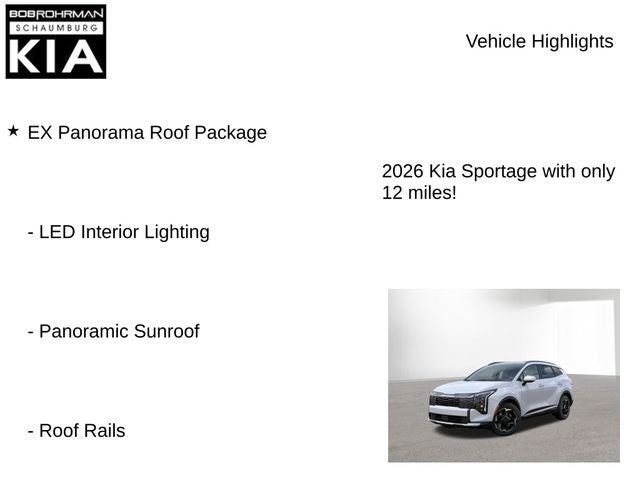 2026 Kia Sportage EX