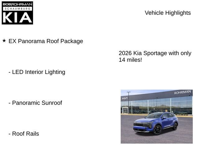 2026 Kia Sportage EX