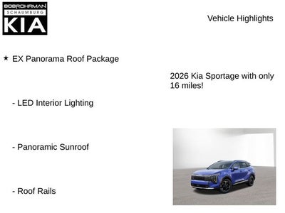 2026 Kia Sportage EX