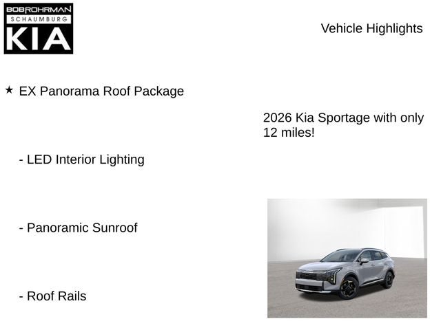 2026 Kia Sportage EX