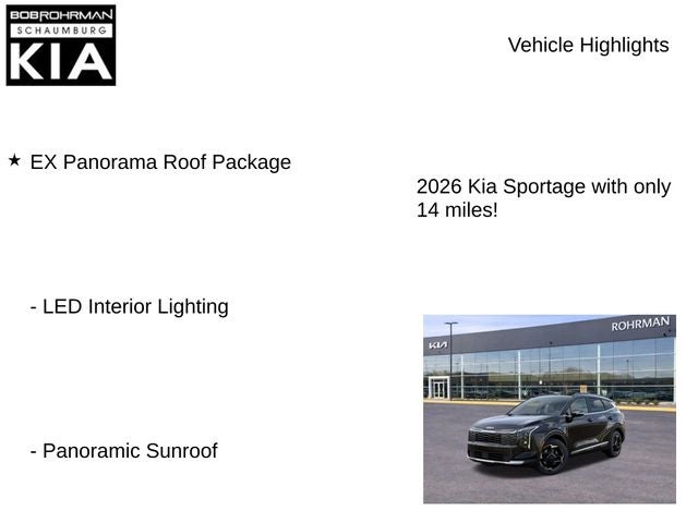 2026 Kia Sportage EX