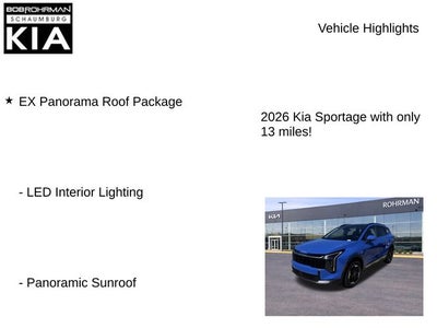 2026 Kia Sportage EX