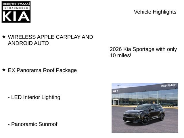 2026 Kia Sportage EX