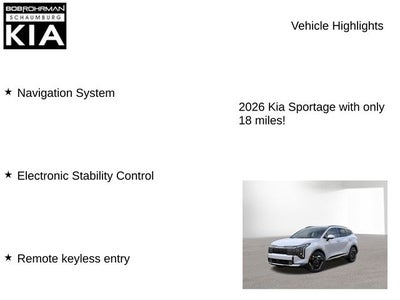 2026 Kia Sportage SX