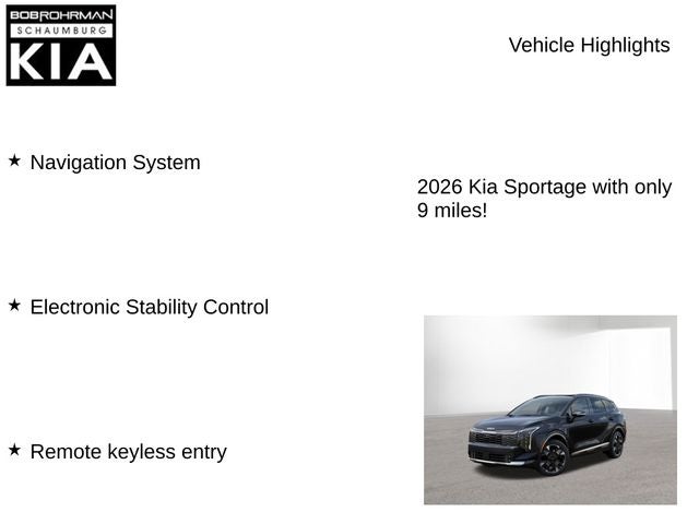 2026 Kia Sportage SX-Prestige