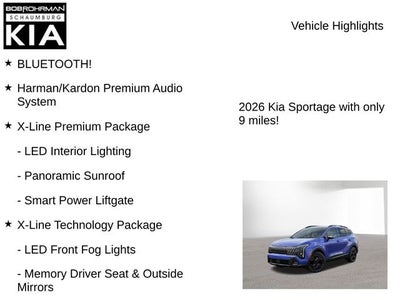 2026 Kia Sportage X-Line