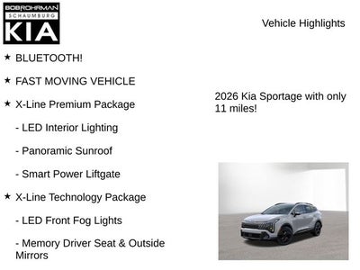 2026 Kia Sportage X-Line