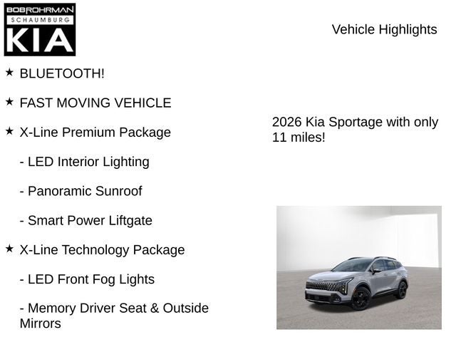 2026 Kia Sportage X-Line