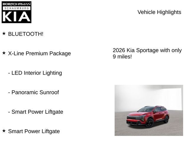 2026 Kia Sportage X-Line
