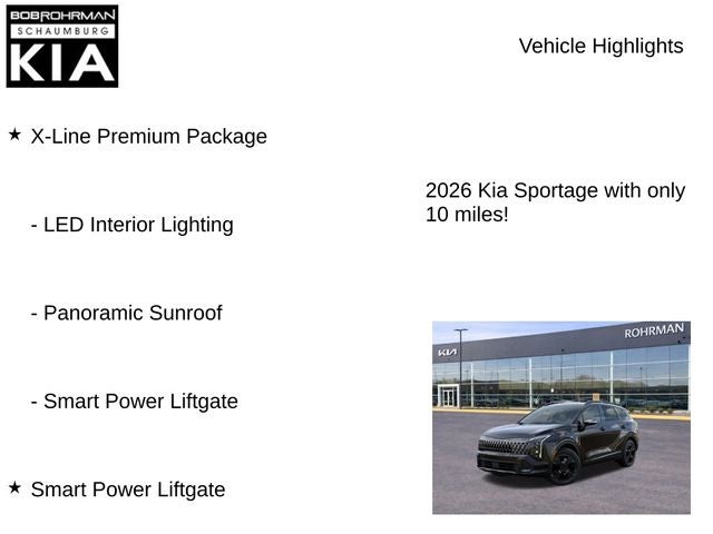 2026 Kia Sportage X-Line