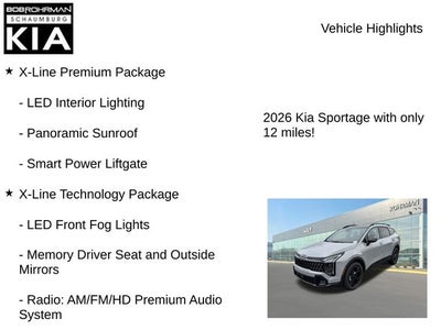 2026 Kia Sportage X-Line