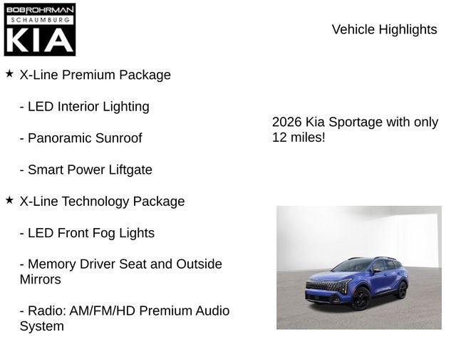 2026 Kia Sportage X-Line