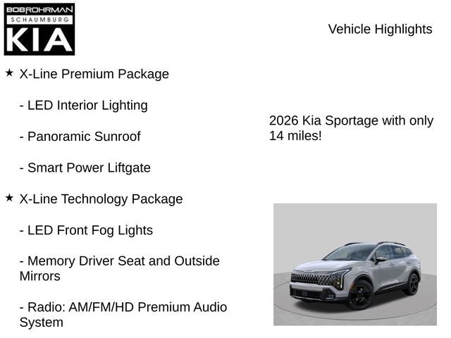 2026 Kia Sportage X-Line