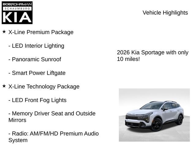 2026 Kia Sportage X-Line