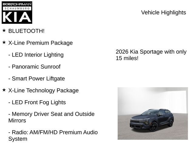 2026 Kia Sportage X-Line