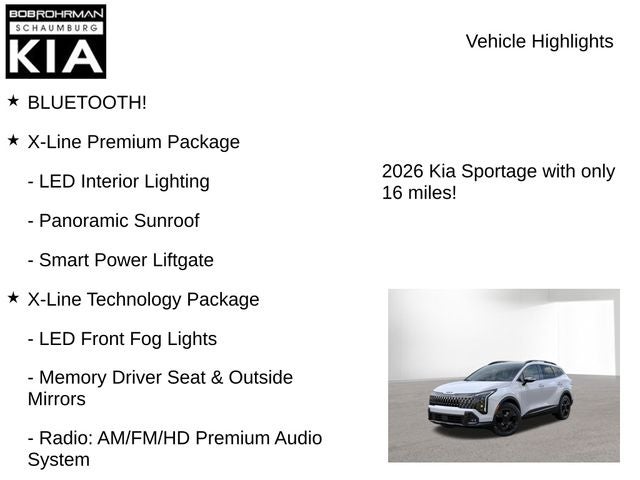 2026 Kia Sportage X-Line