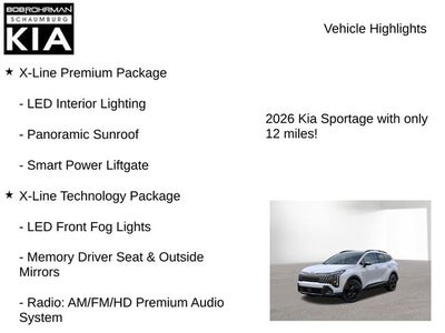 2026 Kia Sportage X-Line
