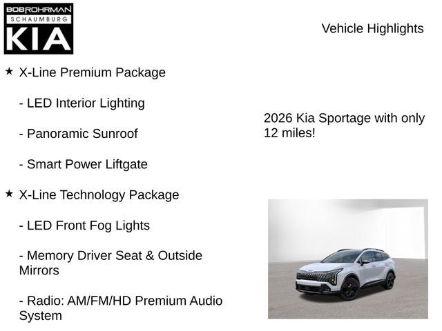 2026 Kia Sportage X-Line