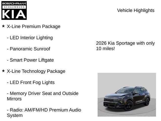 2026 Kia Sportage X-Line