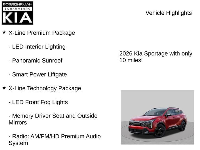 2026 Kia Sportage X-Line
