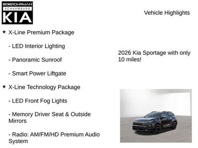 2026 Kia Sportage X-Line