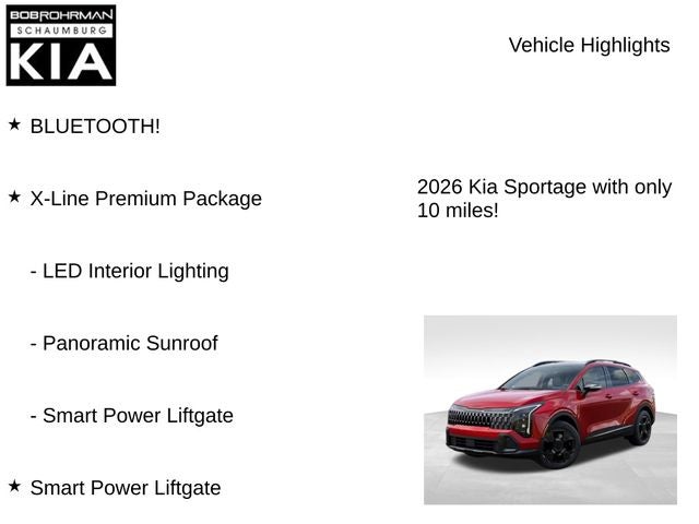 2026 Kia Sportage X-Line