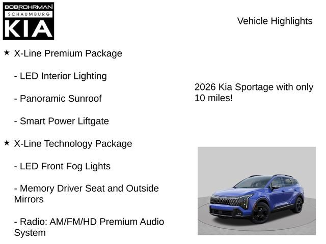 2026 Kia Sportage X-Line