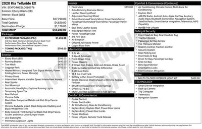 2020 Kia Telluride EX