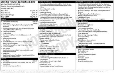 2025 Kia Telluride SX-Prestige X-Line