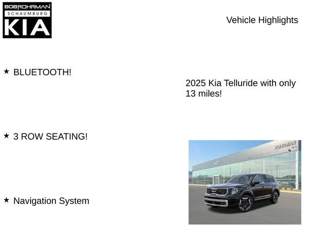 2025 Kia Telluride S