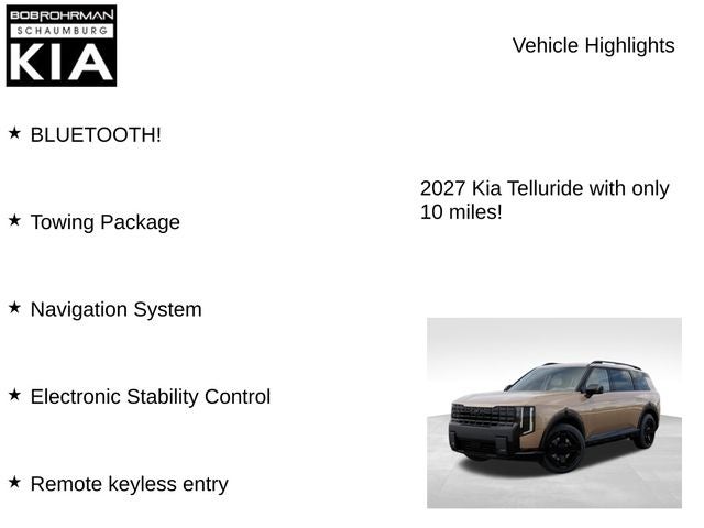 2027 Kia Telluride X-Line EX