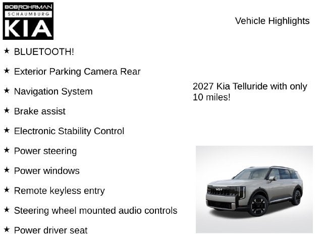2027 Kia Telluride Hybrid EX