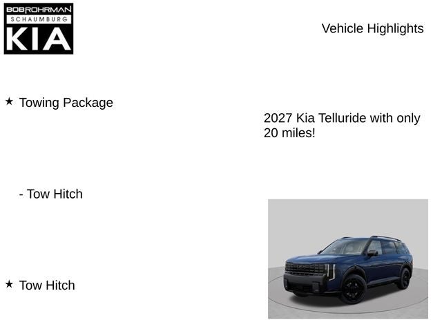 2027 Kia Telluride Hybrid X-Line SX