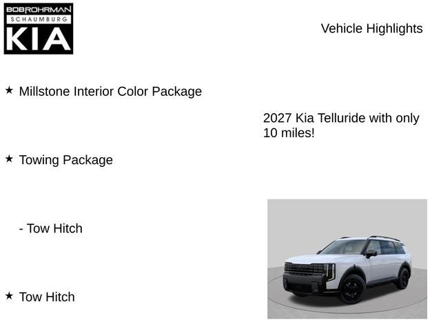 2027 Kia Telluride Hybrid X-Line SX