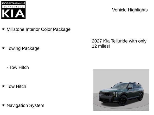 2027 Kia Telluride Hybrid X-Line SX