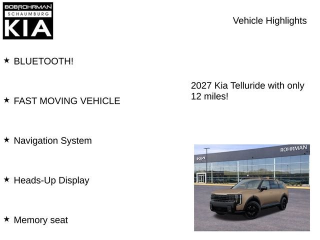 2027 Kia Telluride X-Line SX-Prestige