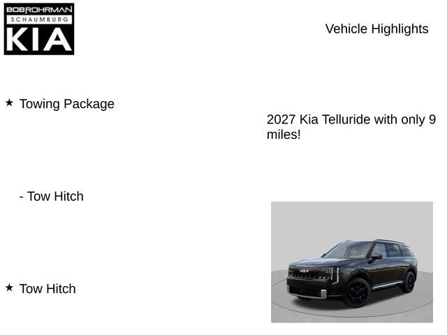 2027 Kia Telluride Hybrid SX Prestige
