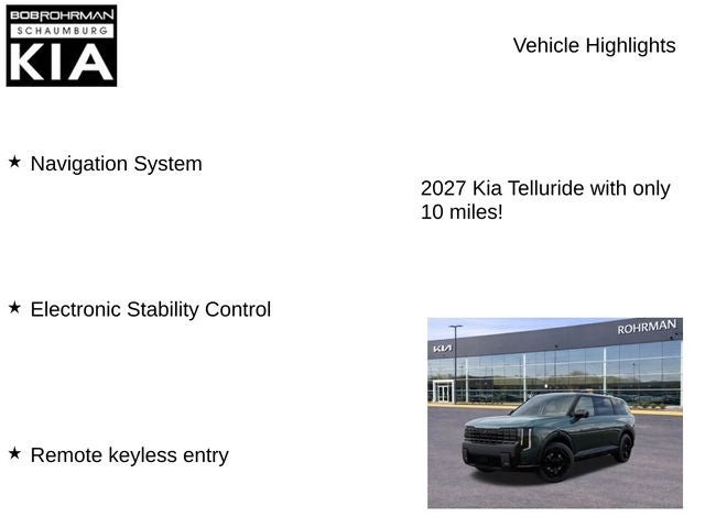 2027 Kia Telluride Hybrid X-Line SX Prestige