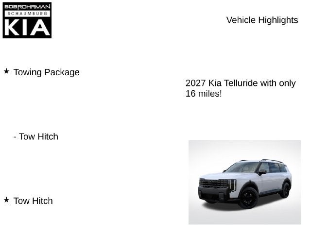2027 Kia Telluride Hybrid X-Line SX Prestige