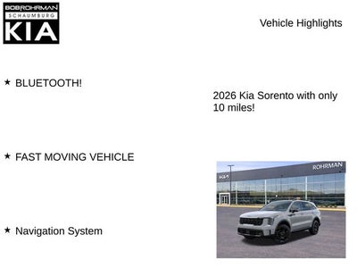 2026 Kia Sorento X-Line SX