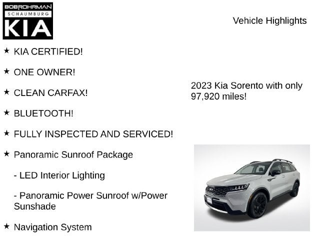 2023 Kia Sorento X-Line S