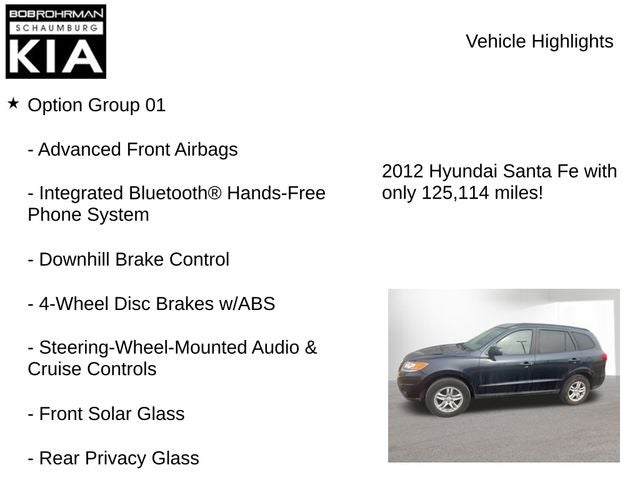 2012 Hyundai Santa Fe GLS