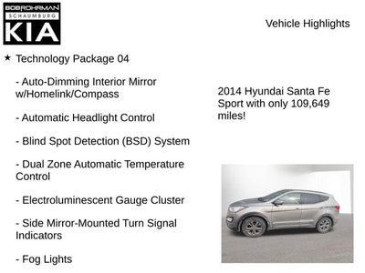 2014 Hyundai Santa Fe Sport Base